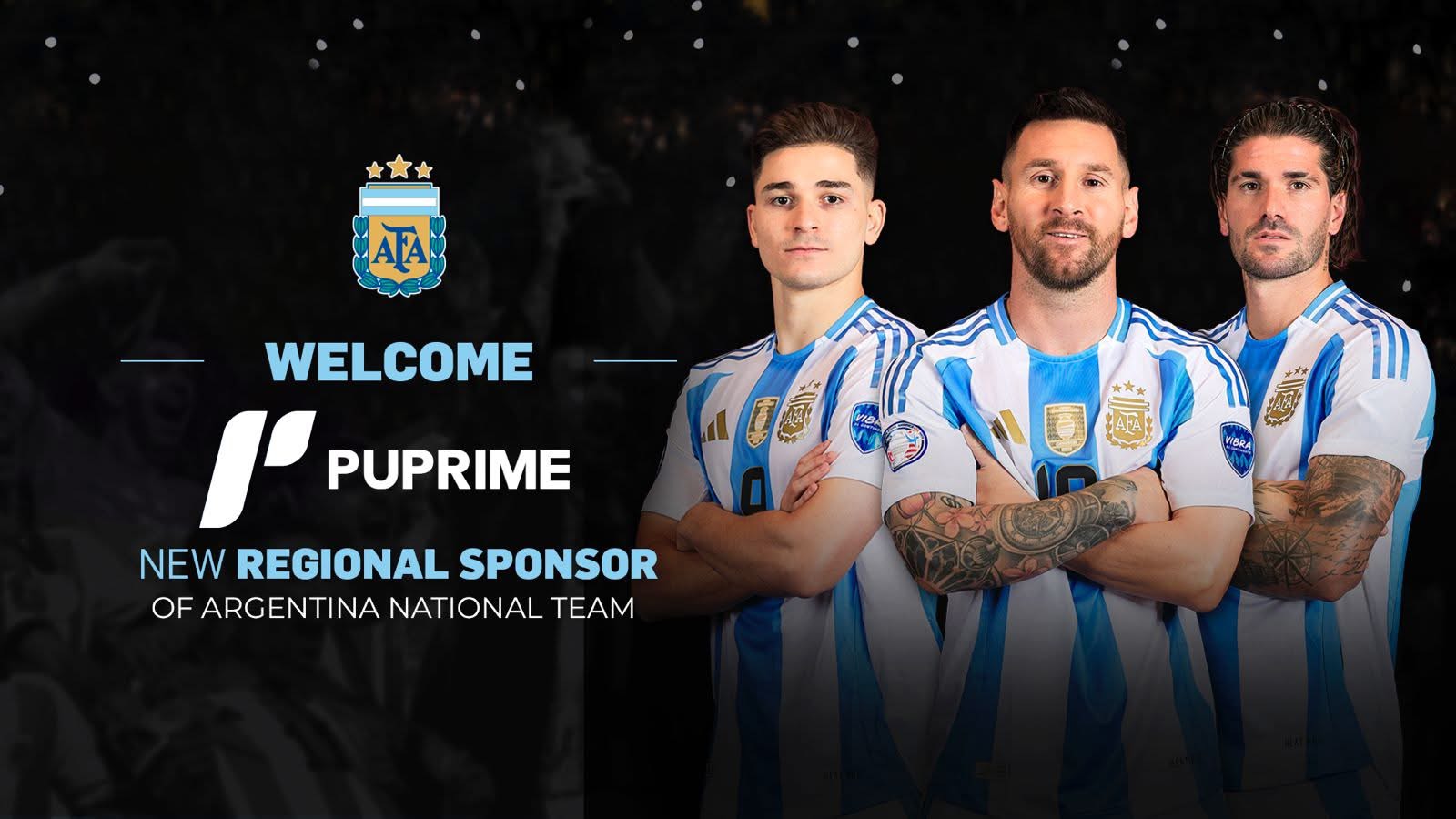 PU Prime partnership with the Argentine Football Association